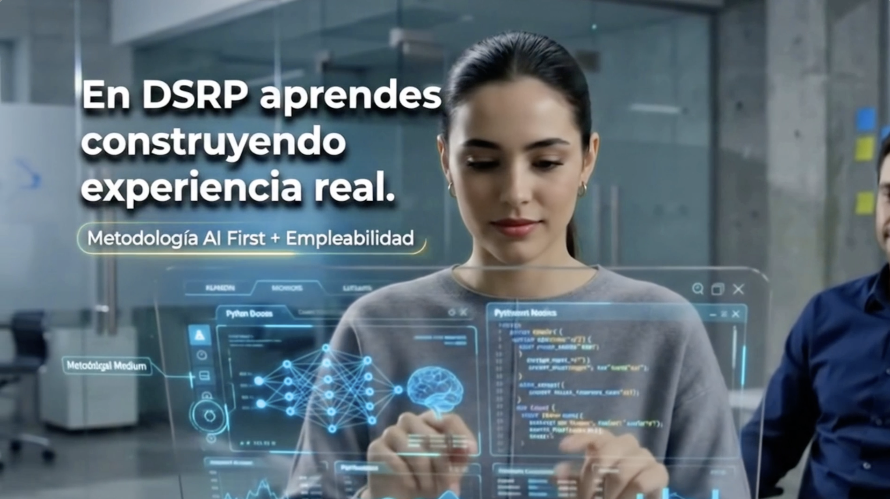 En DSRP aprendes construyendo experiencia real